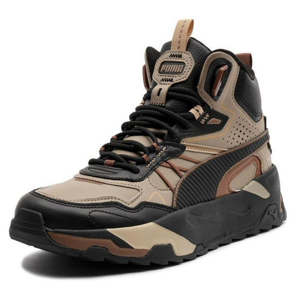 Tenis Puma Trinity Mid Hybrid L para Hombre 393985-09 marron 27
