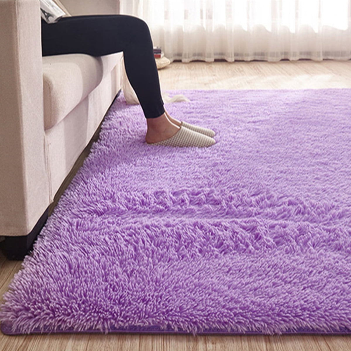 Soft Fluffy Area Rugs Anti Skid Carpet Floor Mat For Living Room Bedroom Diningroom Home Decor Black Friday Special Offer