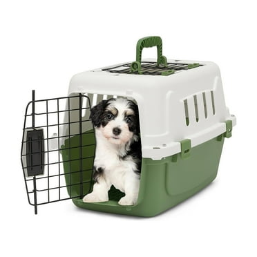 Hard-Sided Top Loading Pet Carrier - Airline Approved, 10 Lbs Capacity, Dual Doors & Ventilation For Cats & Small Dogs