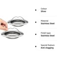 thumbnail image 5 of 2 Pack Kitchen Sink Strainer Plug, Stainless Steel Sink Filter Drain Cover with Lift-up Handle, Rim Diameter 11cm, 5 of 5