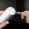thumbnail image 4 of Stainless Steel Usb Rechargeable Electric Pepper Grinder, Led Warm Color Lights 6 Adjustable Thickness, One-button Control Grinding Tool, 4 of 8