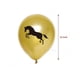 thumbnail image 2 of Kit de globos de fiesta de látex marrón, amarillo y blanco, 12 pulgadas, 12 unidades, 2 of 2