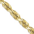 thumbnail image 1 of Quality Gold 10K080-26 10K Yellow Gold 10 mm Diamond-Cut 26 in. Rope Chain, 1 of 1