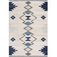 thumbnail image 2 of eRug Outlet Savannah Collection Modern Abstract Area Rug (5x8 feet) - 5'3" x 7'7", Cream, 2 of 6