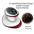 thumbnail image 1 of YOPTOP Home Electric Guasha Scraping Massage Cupping Body Massager Vacuum Cans Suction Cup Heating Fat Burner Anti-cellulite Massager，Red, 1 of 7
