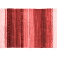 thumbnail image 1 of Ahgly Company Indoor Rectangle Abstract Red Contemporary Area Rugs, 7' x 9', 1 of 4