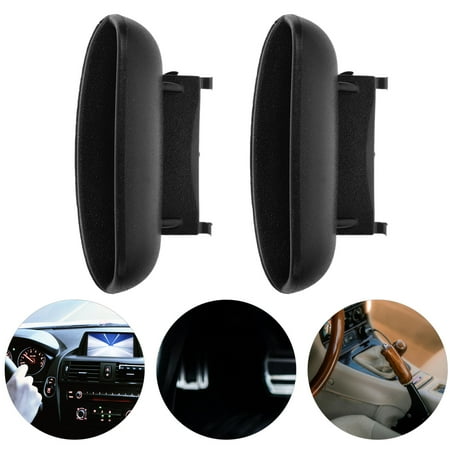 UPGRATOR 2Pcs Center Console Armrest Lid Latch for Car Owners in Black ABS 3.14X1.85X0.79in