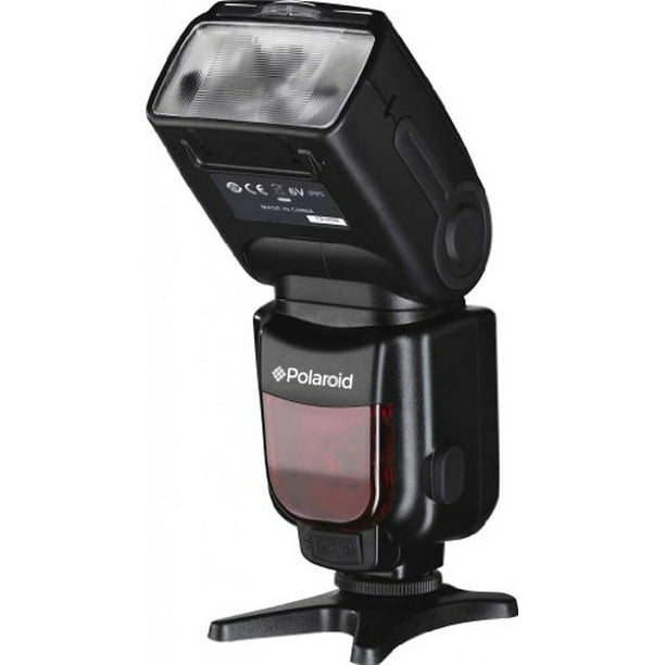 Polaroid Professional Hot Shoe Flash For All Nikon DSLR Cameras