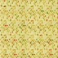 thumbnail image 1 of Ahgly Company Machine Washable Indoor Square Transitional Yellow Area Rugs, 5' Square, 1 of 7