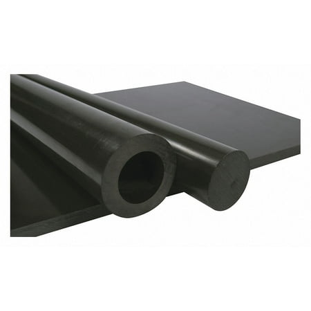 

Polymershapes PlsticRod ExtrdeNylon6/6 1/2 Di 8ftL Blk 66983104