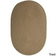 thumbnail image 4 of Colonial Mills  Polypropylene Low-Profile Indoor/Outdoor Reversible Braided Doormat (1'10' x 2'10') - 1'10" x 2'10" Oval, 4 of 5