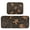 Gingerbread, variant on 2-Piece Ultra Soft Absorbent Floor Mats With Anti-Skid Backing For Kitchen Bathroom Laundry Room Gingerbread Cookies
