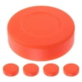 thumbnail image 1 of OULII 5pcs Street Hockey Balls For Outdoor Use PVC Orange Hockey Accessory, 1 of 8