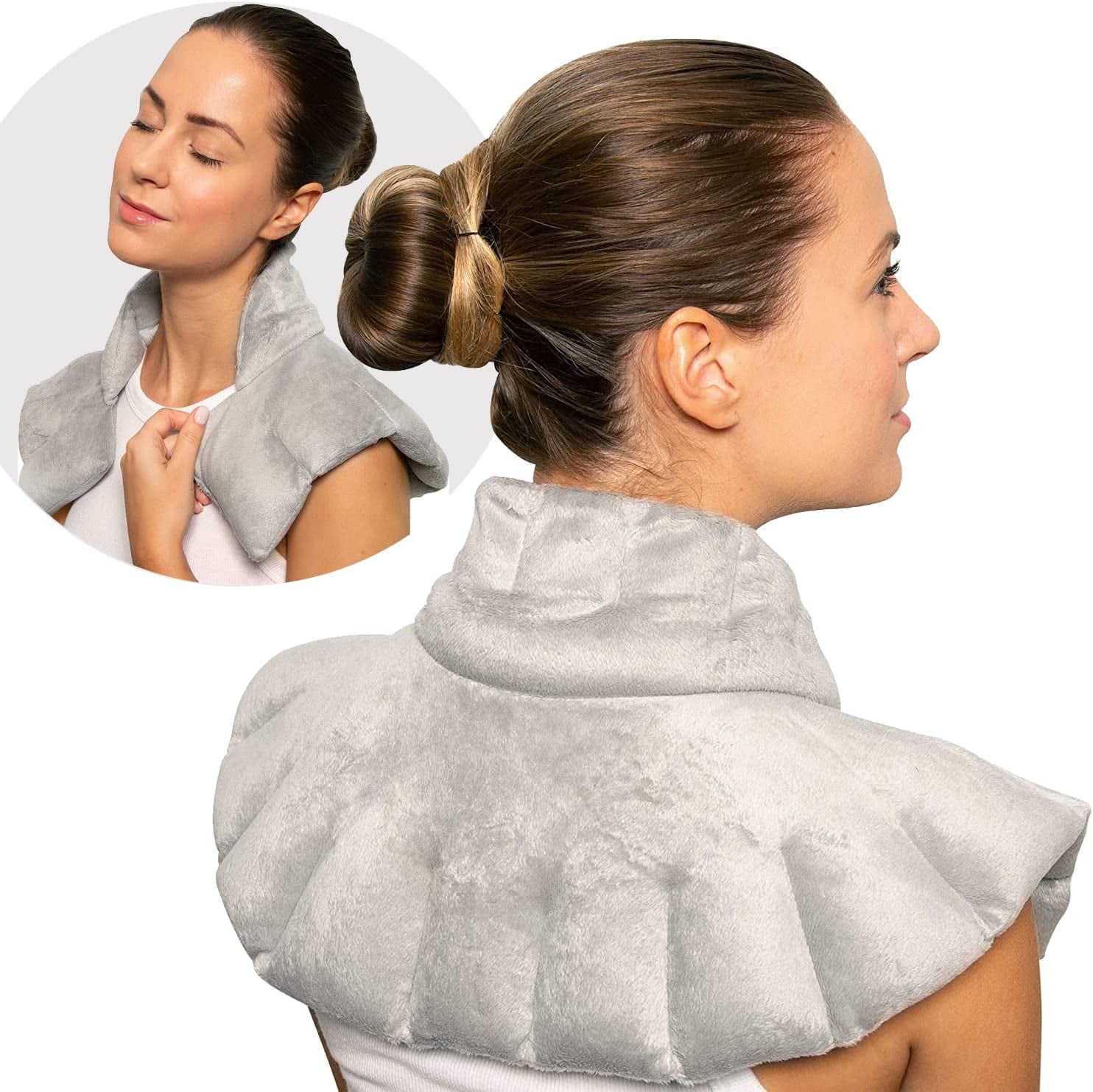 Heated aromatherapy neck and shoulder wrap Clearance