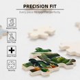 thumbnail image 5 of 500 PCS 500 Piece Vibrant Jigsaw Prehistoric Dinosaur,Enjoy The Puzzle Solving Process,Stress Relieving Pleasure,Classic Prehistoric Animal Wooden Puzzle,Creative Activity Hobbies For Adults, 5 of 6