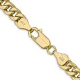 thumbnail image 3 of 14K Yellow Gold 6.2mm Semi-Solid Miami Cuban with Lobster Lock Chain - 20", 3 of 8