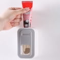 thumbnail image 4 of Full Automatic Toothpaste Squeezer No Punching Household Wall Mounted Toothbrush Toothpaste Shelf Lazy People Toothpaste Artifact, 4 of 9