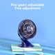 thumbnail image 4 of RKSTN portable fan Clip Fan, 5 Speeds Small USB Fan With Strong Airflow, Clip & Desk Fan With Digital Display - Quiet For Office Bedroom School Stroller 1200MAH, 4 of 5