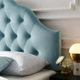 thumbnail image 4 of Modway Sovereign Twin Diamond Tufted Performance Velvet Headboard in Light Blue, 4 of 7