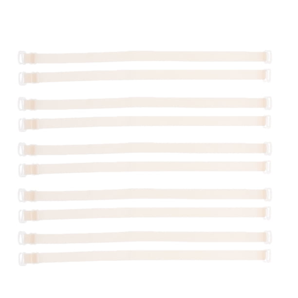 Paquete de 5 sujetadores transparentes antideslizantes ajustables para mujer, correas de hombro, reemplazo de soporte Desnudo Colcomx Correas de sostén de repuesto