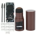 thumbnail image 1 of Kit de sellos para cejas, resistente al agua, a prueba de sudor, 10 plantillas, 2 pinceles, herramientas de maquillaje para cejas, 1,8g, 1 of 8