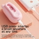 thumbnail image 4 of Electric Pet Steamy Brush Grooming Comb Sturdy and Durable Cat Dog Hair Removal Brush for Pet Grooming Massage Brush Cleaning, 4 of 5