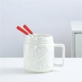 thumbnail image 6 of XKHAZA Mini Ceramic Fondue Mugs Gift Set, Fondue Pot Set for Chocolate, Cheese, Cand, with Forks - Great for Date Night Birthday & Wedding Gifts, 6 of 9