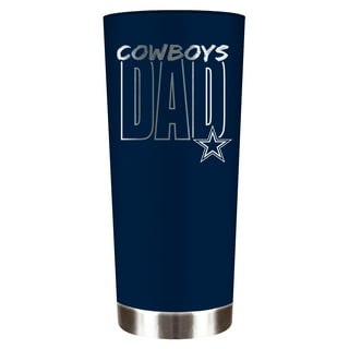The Memory Company White Dallas Cowboys Personalized 30oz. Stainless Steel Bluetooth Tumbler