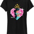 thumbnail image 3 of Disney Princess - Jasmine Heart - Women's Short Sleeve Graphic T-Shirt, 3 of 5