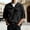 Black, variant on Shirt for Men Short Sleeve Corduroy Crewneck Henley Shirts Basic Blue Shirt Mens Gym Shirts