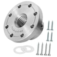 thumbnail image 4 of Plato frontal para torno de madera, husillo con rosca para plato frontal de torno, mandril para máquina de trabajar la madera 3 pulgadas, 4 of 9