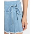 thumbnail image 4 of Madden NYC Women’s Tie Front Skort, Sizes XXS-XXL, 4 of 5
