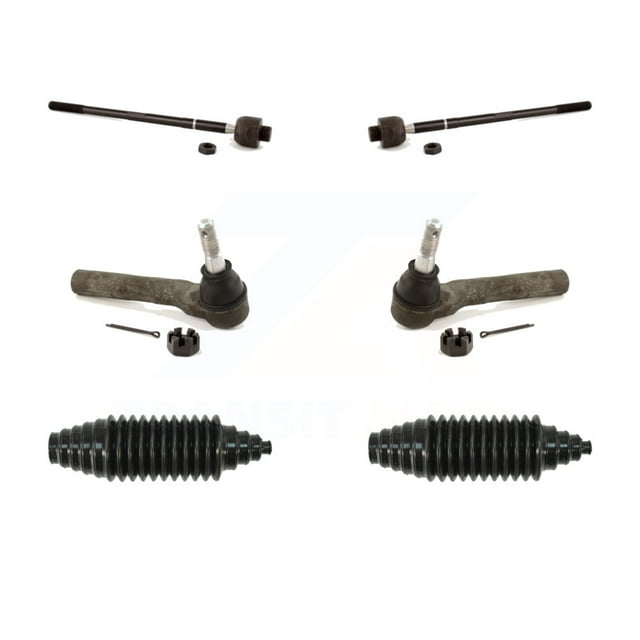 Transit Auto - Front Steering Tie Rod End & Boot Kit For Chevrolet Express 1500 2500 GMC Savana KTB-100171