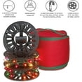 Christmas Light Storage Reels Decoration Organizer Bag with
