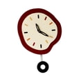 thumbnail image 3 of Reloj de pared decorativo Strade Fareast Limited Movimiento silencioso 48cm x 35cm, 3 of 8