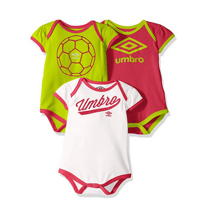 

Umbro Infant Girls Fangirl 3 Pack Creeper Set Color Options
