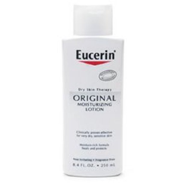 Eucerin Original Hand and Body Moisturizer 8.4 oz. Bottle Unscented
