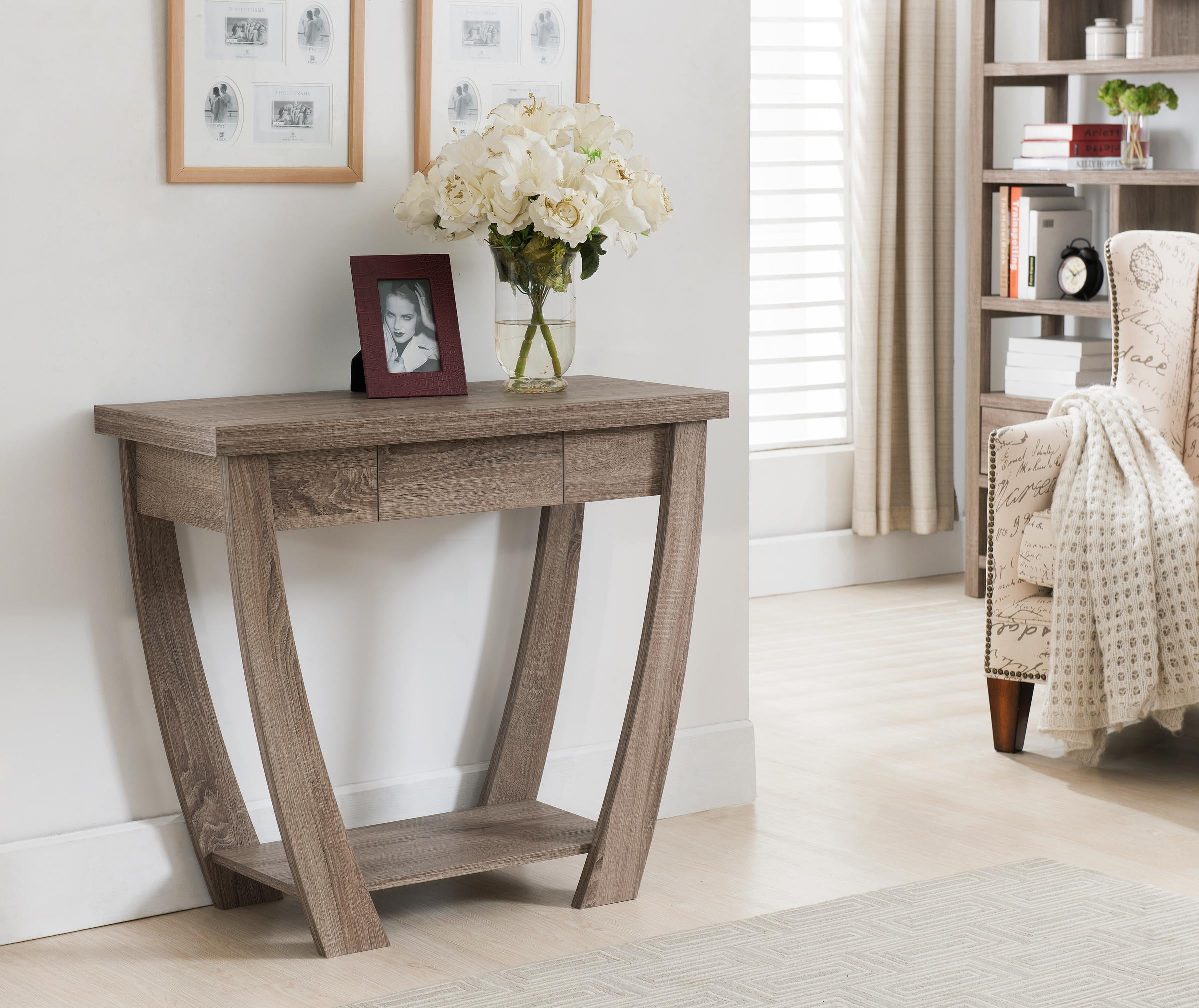 Tessa Curved Design Entryway Table