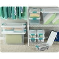 thumbnail image 3 of Sterilite Latching Storage Box 6 Quart with Lid Plastic Clear, 2 Pack, 3 of 7