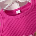thumbnail image 7 of Wxirdiow Tulle Dress Baby Girls Newborn Baby Girl Flower Dress Toddler Sleeveless Tutu Tulle Dress Princess Wedding Birthday Party Dresses for Girls Hot Pink Size,18-24 Months, 7 of 7