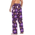 thumbnail image 3 of FORMRS Mens Pajama Pants with Pockets Cotton Sleepwear Lounge Bottoms Sizes S-2XL, Cartoon Ghost Pattern, 3 of 7