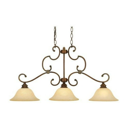 Golden 3711 10 Cb Island Light Rockefeller Champagne Bronze