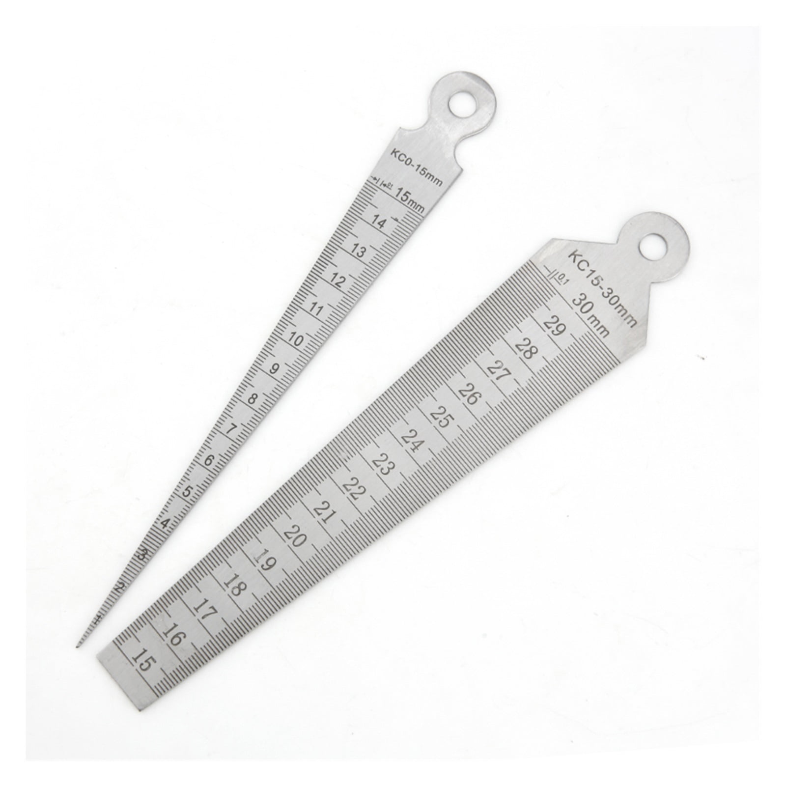 Wedge Feeler Gauge Taper Gauge Conical Gaugs For Measurement Valve Thickness Gauge Measuring Probes For Gap Thickness Meter Tool ,High Strength