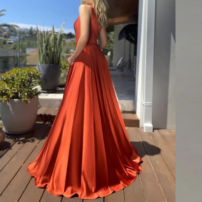 off the shoulder convertible dress The Dessy Group Women's Olivia Tiered Ruffle Chiffon Gown - Natural