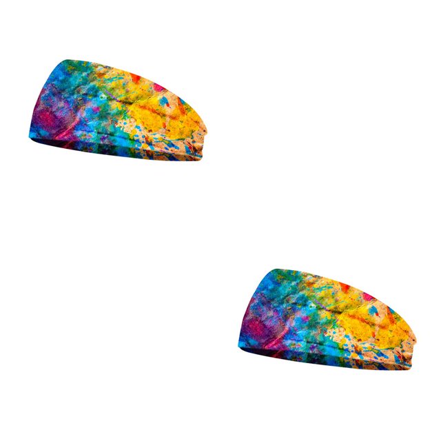 Sonducket Diadema Estampado Banda para la cabeza Pintura Banda para el sudor Diademas antideslizantes Diademas para maquillaje Correr Suministros de Type2 NO2 Sonducket CBP283256