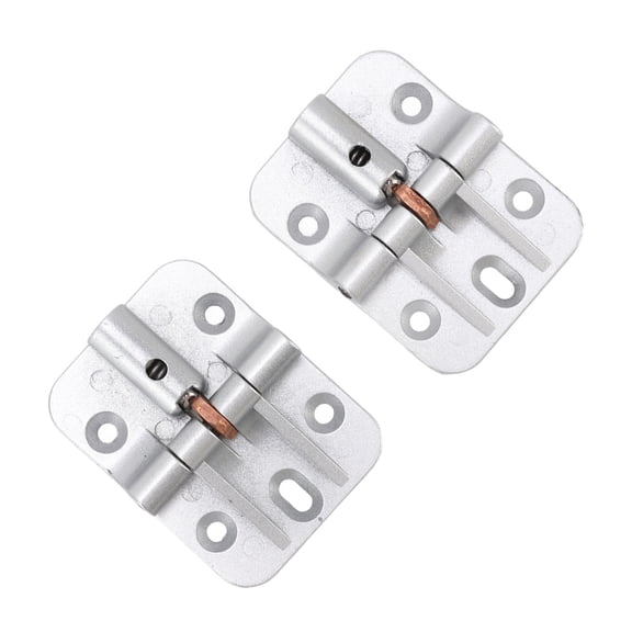 90° Positioning Zinc Alloy Door Hinges, 180° Limit, Silent Durable for Cabinets/Wardrobes, 2 Pack