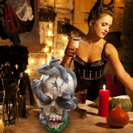 

LWVITH 2024 New Halloween Decoration Halloween Electronic Candle Light Simulation Candle Venue Layout Props Decoration Night Light Clearance Sale