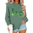 thumbnail image 6 of St Patricks Day Sweatshirt Sweatshirt St Patricks Shirt Shirt St Pattys Day Green Shamrock, 6 of 6