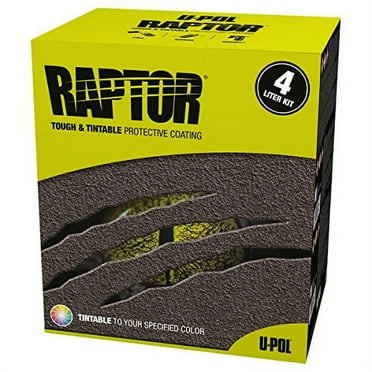 U-POL Tintable Spray On Raptor Bed Liner Kit, 821
