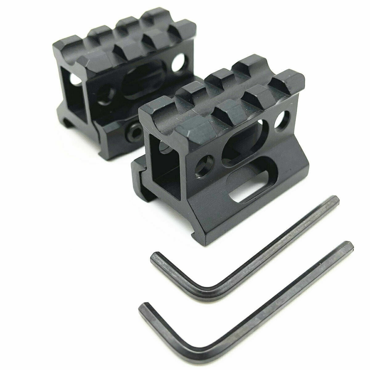 EROCK 2Pcs Slim Picatinny Riser Mount 1